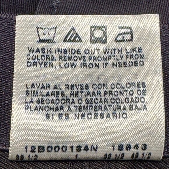 Lee Custom fit collection Navy Blue Men's Work Dress Pants size 38x32 - Picture 8 of 8